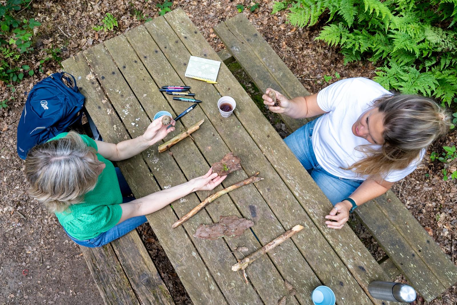Oefening wandelcoaching